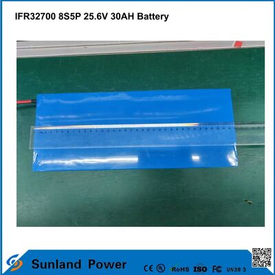 Bateria IFR32700 8S5P 25,6V 30AH Usada Para Robôs Logísticos Robôs Móveis Autônomos Veículos Guiados Automaticamente Sistemas de Substituição de Baterias para Empilhadeiras Automatizadas Baterias
