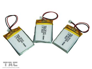 Baterias de íon de lítio do polímero da capacidade alta LP052030 3.7V 260mAh para o comunicador