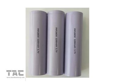 18*65MM Li - bateria cilíndrica 18650 do íon 3,7 volts de 3200mAh para a passagem BSMI