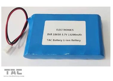 Bloco da bateria de íon de lítio para o equipamento de telecomunicações 18650 13.2AH 3.7V