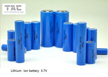 põe as baterias cilíndricas 3.7v 2200mAh do íon do lítio do banco 3-5C 18650