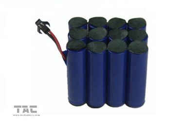 bloco IFR18650 da bateria de 4500mah 12V LiFePO4 para UPS solar com conector