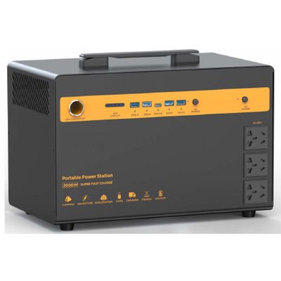 bloco portátil da bateria de lítio do sistema 2000w do armazenamento de energia de 25.6V 54Ah 432000Ah
