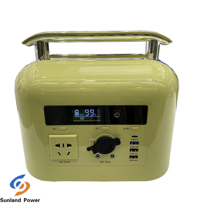 Rádio portátil solar da central elétrica do sistema do armazenamento de energia 500W que carrega para o explorador Phone