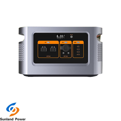 sistema portátil 3.7V 45Ah do armazenamento de energia 1500W recarregável