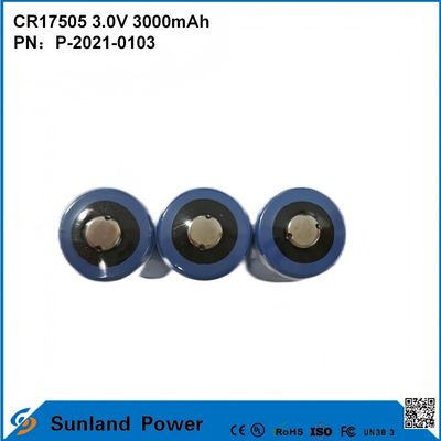 CR17505 3,0V 3000mAh Bateria SmartPower para IndustrialGuard SegurançaPower HealthGuard