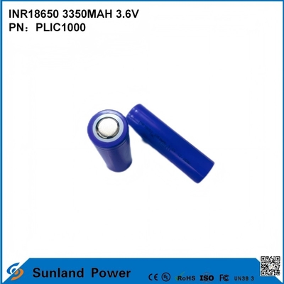 INR18650 3350MAH Bateria de 3,6 V