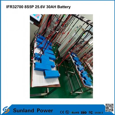 Bateria IFR32700 8S5P 25,6V 30AH Usada Para Robôs Logísticos Robôs Móveis Autônomos Veículos Guiados Automaticamente Sistemas de Substituição de Baterias para Empilhadeiras Automatizadas Baterias