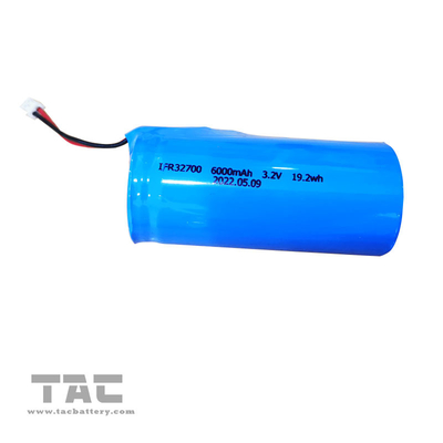 Bloco 32700 6AH BMS For Portable Back da bateria de FR4 3.2V LiFePO4 acima da bateria de lítio