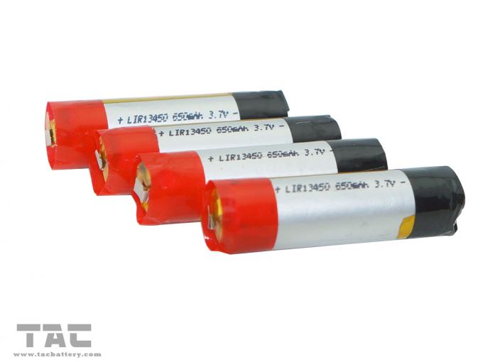  Mini bateria eletrônica dos cigarros dos cigarros LIR13450/650mAh para o cigarro de E