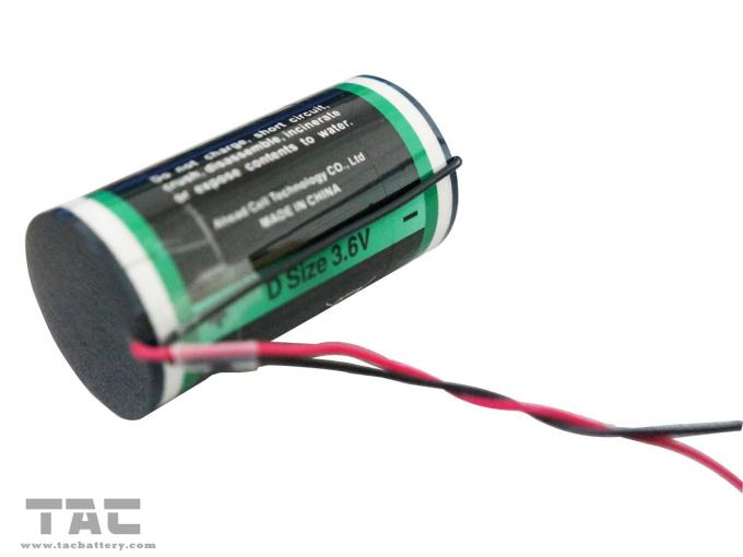 Baterias de lítio não-recarregáveis do amplificador 3.6V/A LiSOCL2 com impermeável