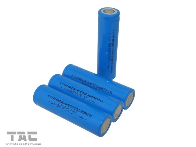 Bateria 1100mah do poder superior LFP battery/18650 3.2V Lifepo4 para carros elétricos