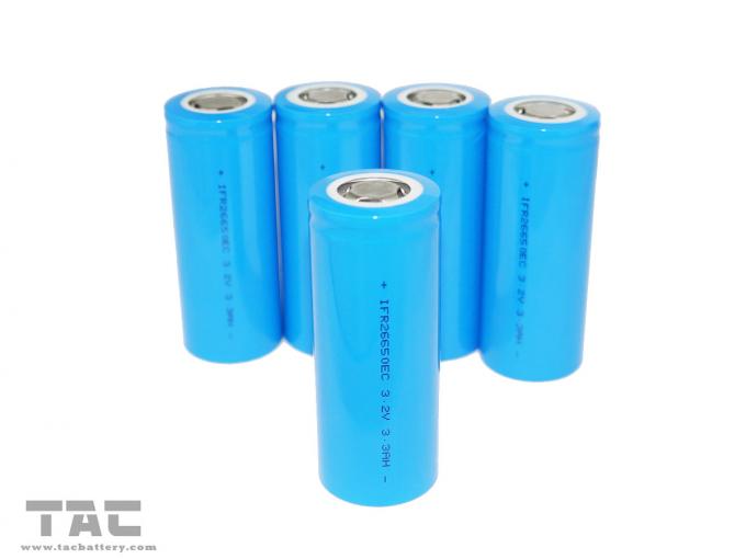 Tipo bateria 26650 3200mAh da energia do Li-íon 3.2V LiFePO4 para o bloco da bateria da E-bicicleta