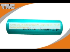 1.2V NI-MH Baterias AA 1500mAh Vida útil longa, Ni-MH Bateria recarregável