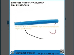 ER18505S 4S1P 14.4V 2800MAH Bateria de alta capacidade resistente a altas temperaturas