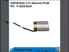 GSP052535 3,7V 400mAh+PCM Bateria